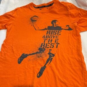 Xersion Men's Bold Orange Basketball Tee